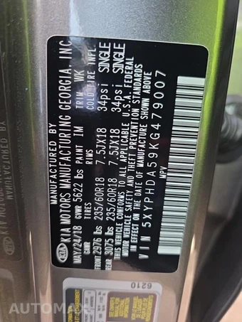 2019 Kia Sorento EX V6 – miniatura 17