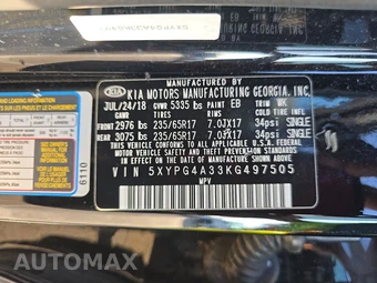 2019 Kia Sorento L – miniatura 15