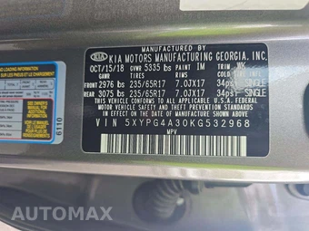 2019 Kia Sorento LX – miniatura 5