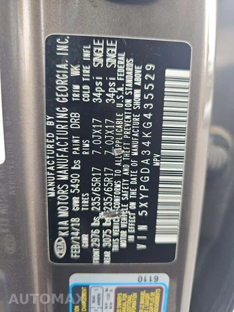 2019 Kia Sorento LX – miniatura 2