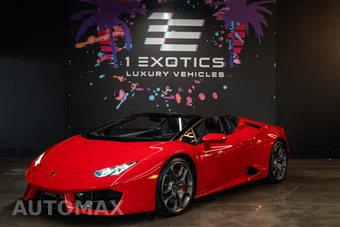 2019 Lamborghini Huracan RWD Convertible — car from the USA, Manheim Buy-Now listing at AUTOMAX