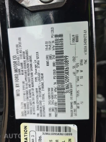 2019 Lincoln MKZ Reserve I - miniatura 17