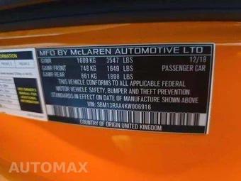 2019 McLaren 600LT Coupe – miniatura 5