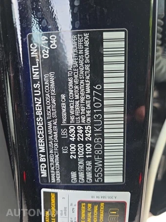 2019 Mercedes-Benz C 300 Sedan - miniatura 17