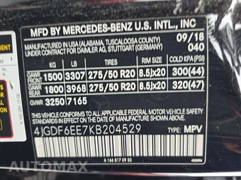 2019 Mercedes-Benz GLS 450 4MATIC - miniatura 5
