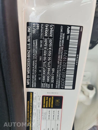 2019 Mercedes-Benz GLS 450 4MATIC - miniatura 15