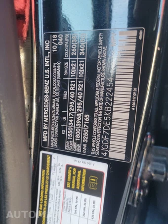 2019 Mercedes-Benz GLS 550 4MATIC – miniatura 15