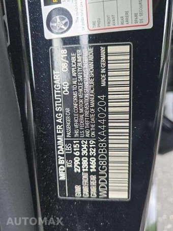 2019 Mercedes-Benz S 560 Sedan - miniatura 5