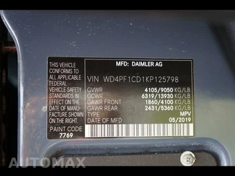 2019 Mercedes-Benz Sprinter 2500 2500 - miniatura 41