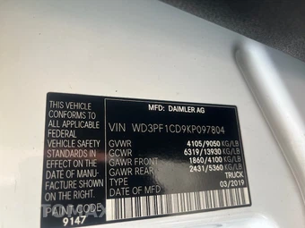2019 Mercedes-Benz Sprinter 2500 Base - miniatura 13