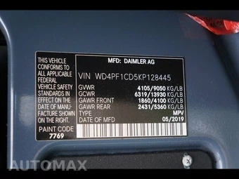 2019 Mercedes-Benz Sprinter 2500 Cargo Van High Roof 170.0" WB - miniatura 45