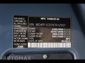2019 Mercedes-Benz Sprinter 2500 Cargo Van High Roof 170.0" WB - miniatura 45