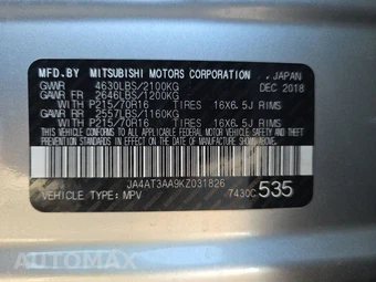 2019 Mitsubishi Eclipse Cross ES – miniatura 14