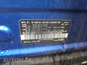 2019 Mitsubishi Eclipse Cross LE – miniatura 14