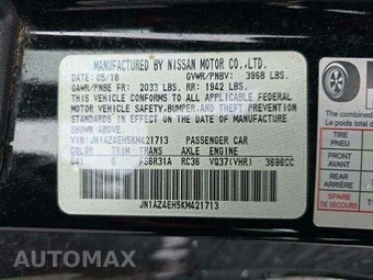 2019 Nissan 370Z Coupe Sport Touring – miniatura 6