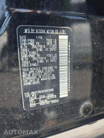 2019 Nissan Armada SV - miniatura 5