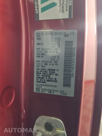 2019 Nissan NV200 Compact Cargo SV 115.2" WB - miniatura 14