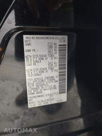 2019 Nissan Pathfinder SL – miniatura 5