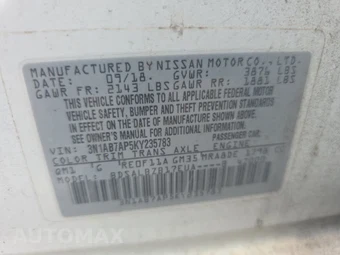 2019 Nissan Sentra S – miniatura 14