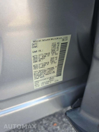 2019 Nissan TITAN PRO-4X Crew Cab Short Bed - miniatura 2