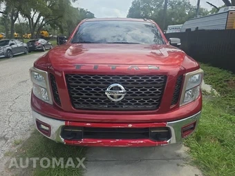 2019 Nissan TITAN SV Crew Cab Short Bed - miniatura 2
