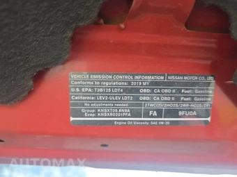 2019 Nissan TITAN SV Crew Cab Short Bed - miniatura 20