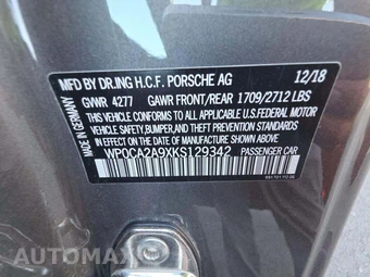 2019 Porsche 911 Carrera Cabriolet – miniatura 5
