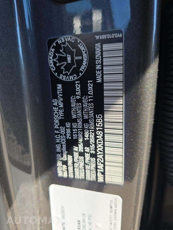 2019 Porsche Cayenne Turbo – miniatura 2