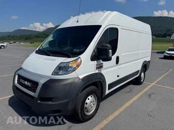 2019 Ram ProMaster 2500 Cargo Van High Roof 136.0" WB - samochód z USA z aukcji Manheim, oferta Kup Teraz w AUTOMAX