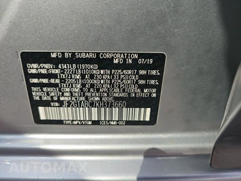 2019 Subaru Crosstrek 2.0i - miniatura 14