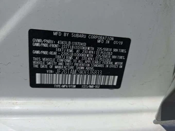 2019 Subaru Crosstrek 2.0i Limited - miniatura 5