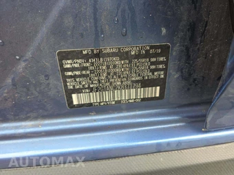 2019 Subaru Crosstrek 2.0i Limited - miniatura 5
