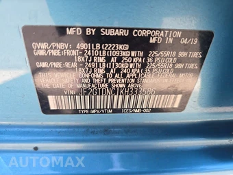 2019 Subaru Crosstrek Plug-In Hybrid - miniatura 15