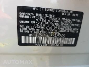 2019 Subaru Forester Premium - miniatura 11