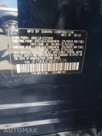 2019 Subaru Forester Sport – miniatura 14