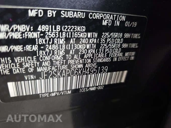 2019 Subaru Forester Sport - miniatura 5