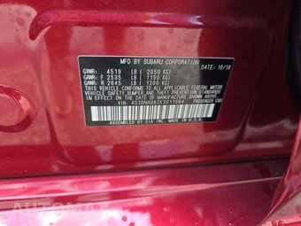 2019 Subaru Legacy 2.5i – miniatura 2