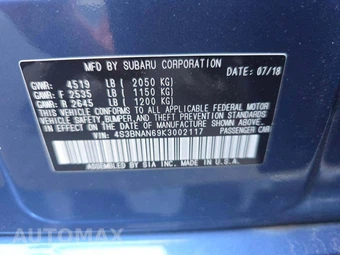 2019 Subaru Legacy 2.5i Limited - miniatura 5