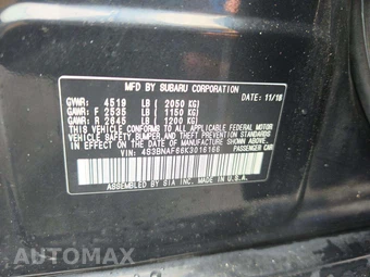 2019 Subaru Legacy 2.5i Premium – miniatura 2