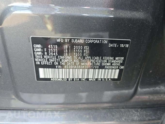 2019 Subaru Legacy 2.5i Sport – miniatura 5