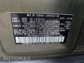 2019 Subaru Outback 2.5i Premium - miniatura 28