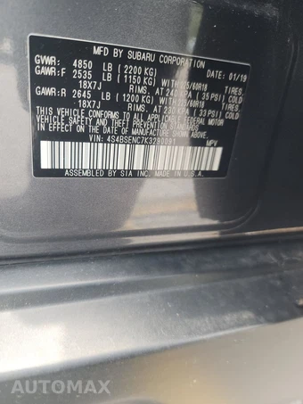 2019 Subaru Outback 3.6R Limited - miniatura 14