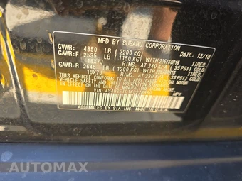 2019 Subaru Outback 3.6R Touring – miniatura 14