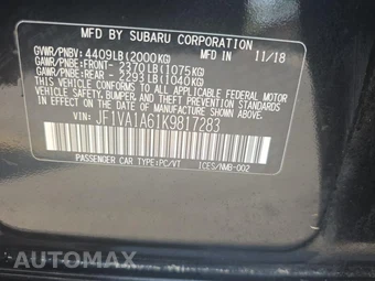 2019 Subaru WRX – miniatura 17