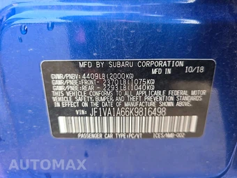 2019 Subaru WRX - miniatura 14