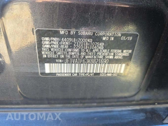 2019 Subaru WRX Premium – miniatura 5