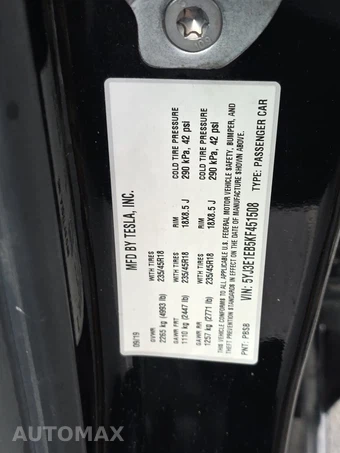 2019 Tesla Model 3 Long Range - miniatura 14