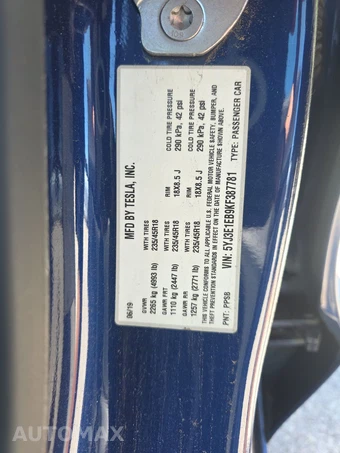 2019 Tesla Model 3 Long Range – miniatura 14
