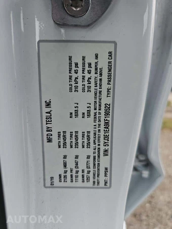 2019 Tesla Model 3 Mid Range – miniatura 5