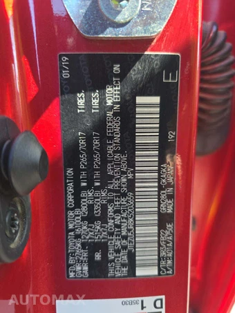 2019 Toyota 4Runner SR5 – miniatura 5